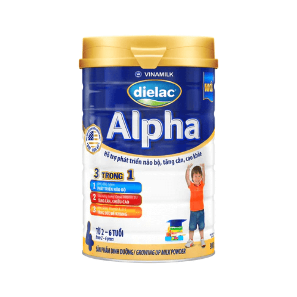 Sữa Bột Vinamilk Dielac Alpha 4 900g