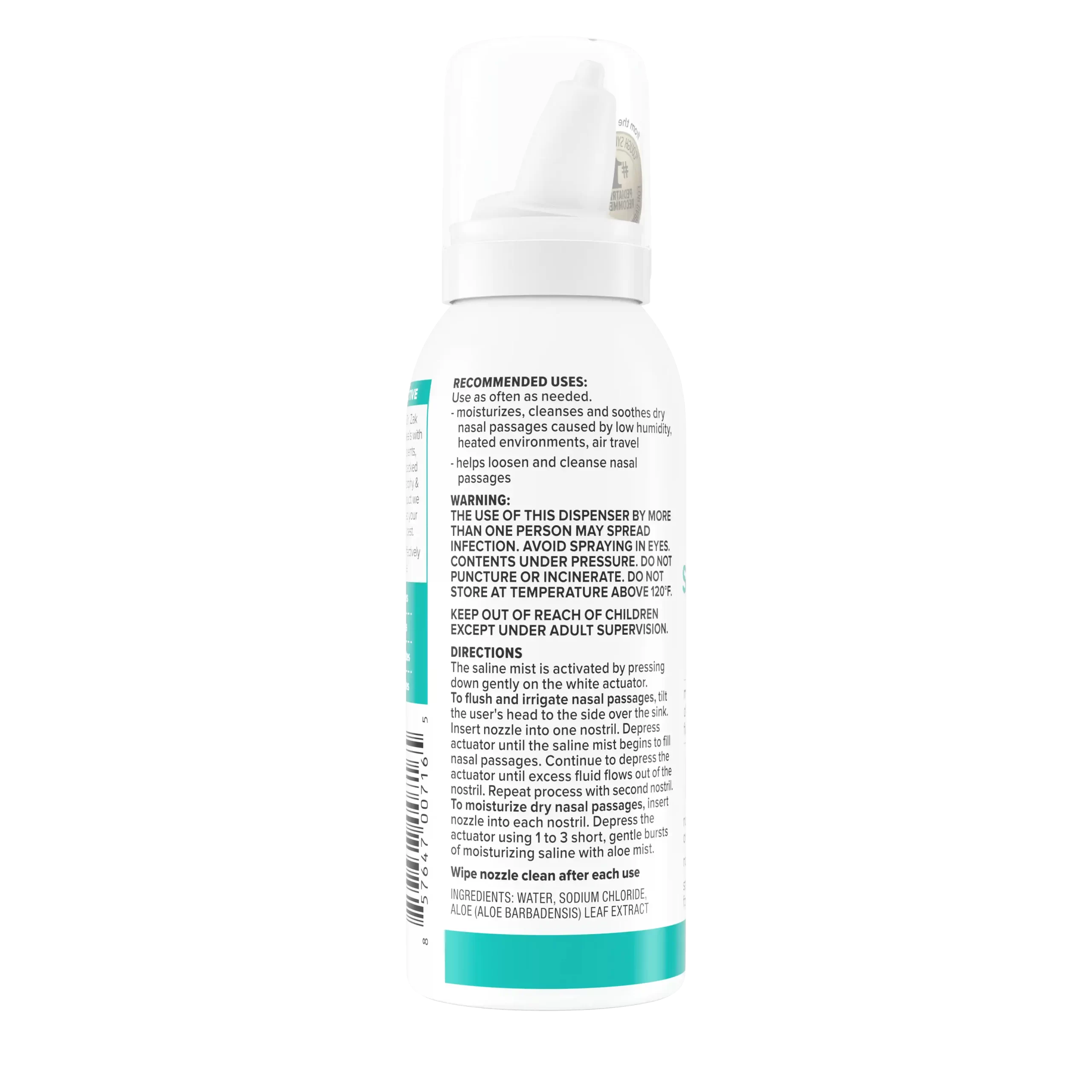 Xịt Mũi Zarbee's Lô Hội 88ml - Hình ảnh 3