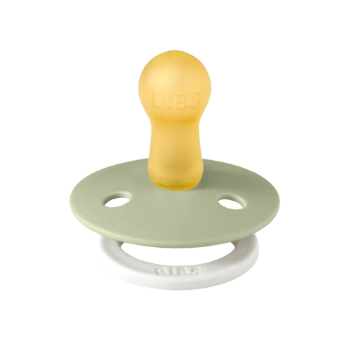 Ty ngậm núm tròn cao su tự nhiên BIBS Pacifier Colour Latex phát quang Size 1/ Size 2 - Hình ảnh 7