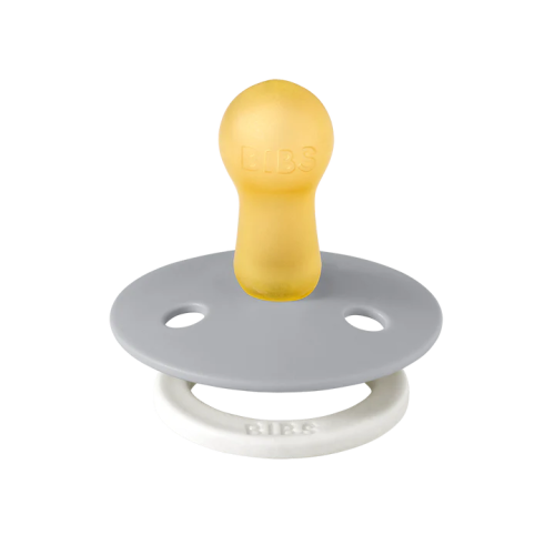 Ty ngậm núm tròn cao su tự nhiên BIBS Pacifier Colour Latex phát quang Size 1/ Size 2 - Hình ảnh 5