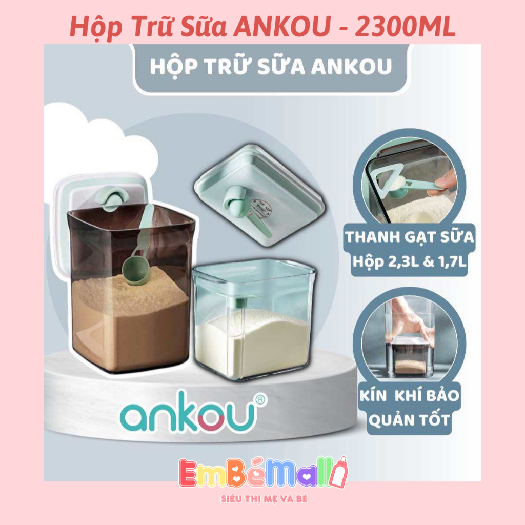 Hộp Trữ Sữa ANKOU - 2300ML - Hình ảnh 5