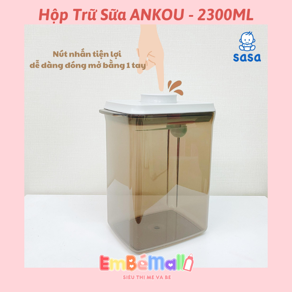 Hộp Trữ Sữa ANKOU - 2300ML - Hình ảnh 6