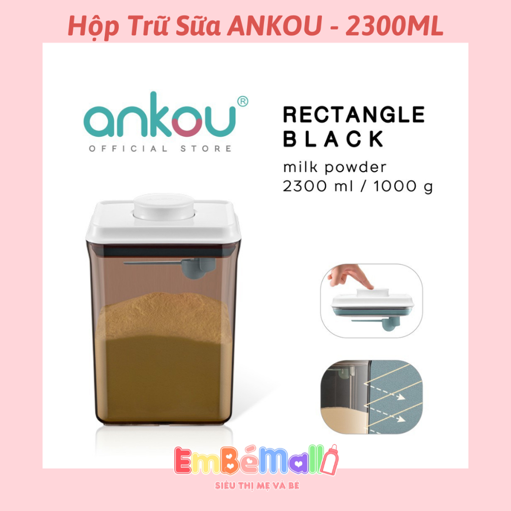 Hộp Trữ Sữa ANKOU - 2300ML - Hình ảnh 7