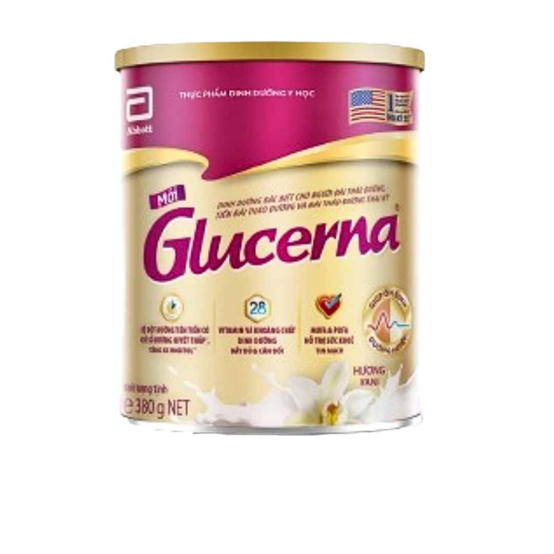 Sữa Dinh Dưỡng Glucerna Hương Vani Dành Cho Người Đái Tháo Đường Và Tiền Đái Tháo Đường 380g/800g - Hình ảnh 3