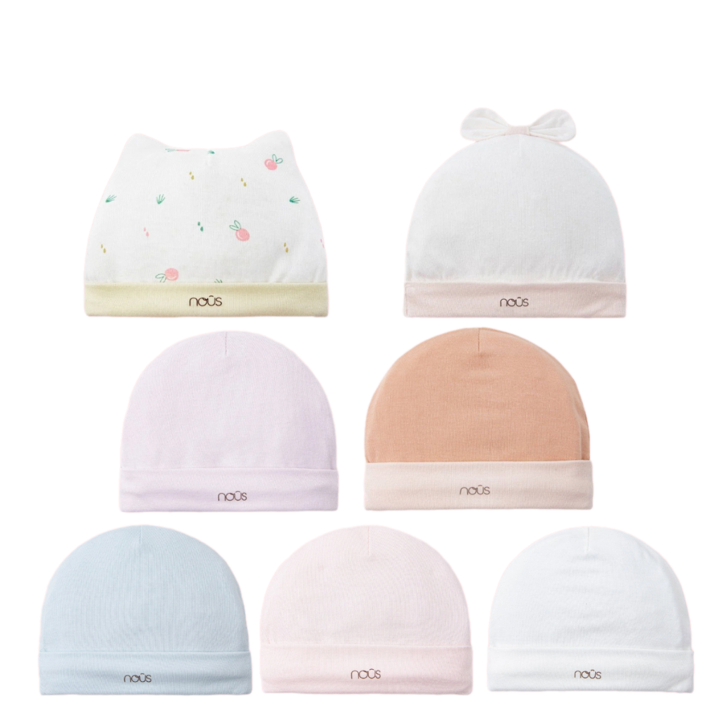 Mũ chỏm, tròn Nous cho bé trai, bé gái (<6kg)