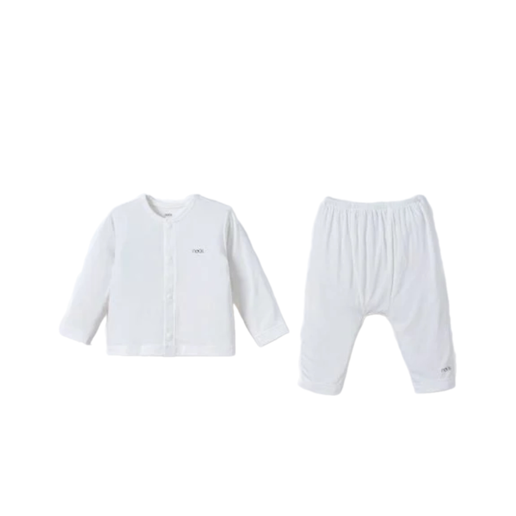 Bộ quần áo Nous cài thẳng dài cho bé trai, bé gái từ 0-3 tháng đến 9-12 tháng - Hình ảnh 3